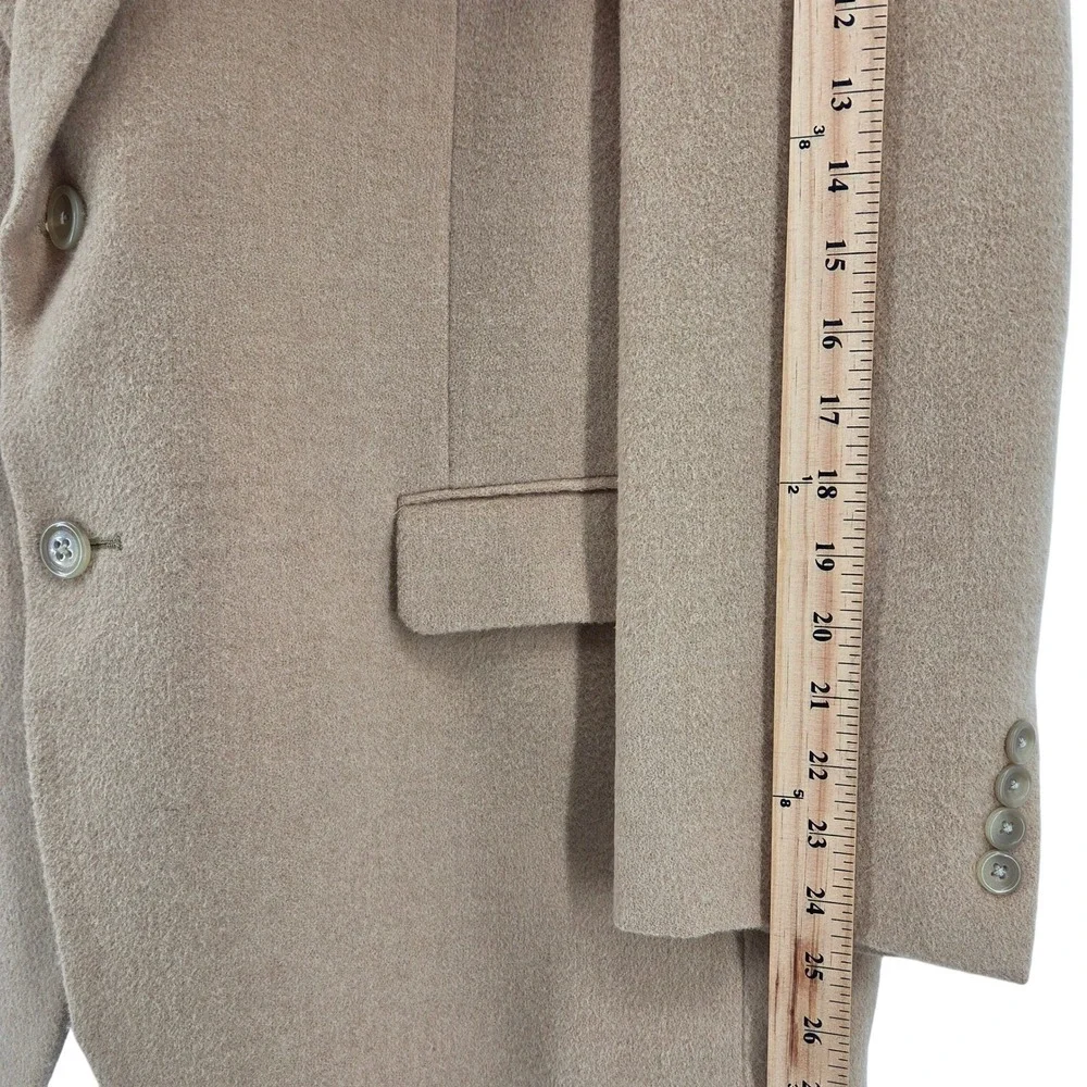 CHAPS Mens Camel Hair Tan Blazer Sport Coat Jacket‎ Size 42R